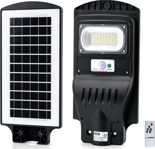ARS-348964 Sokak Lambası ve Armatür 100W 6500K Solar Sensörlü Güneş Enerjili Bahçe-Balkon-Sokak
