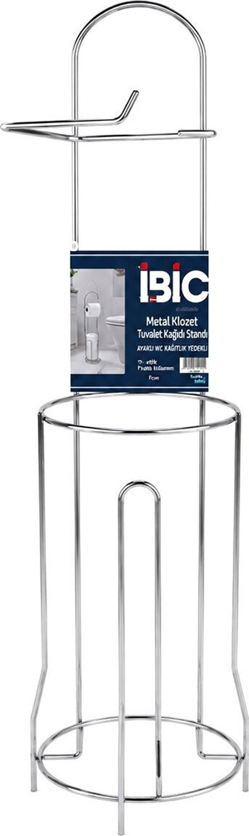 Leva House Awc Ayaklı WC Kağıtlık Krom Metal Yedekli