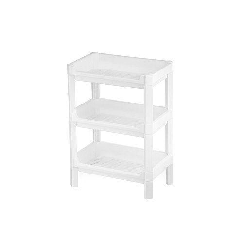 Urve UR-3601 Rafty Geniş Sepet Organizer Düzenleyici 510x205x685mm 3 Katlı Raf Ünitesi