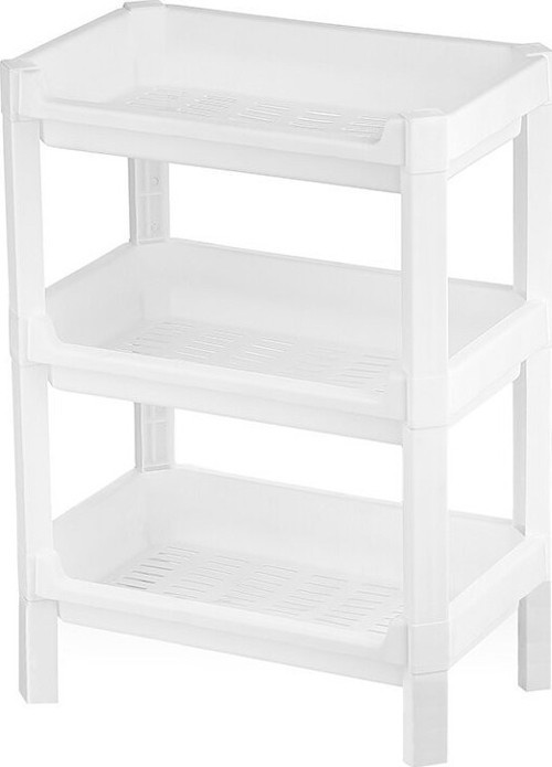 Urve UR-3601 Rafty Geniş Sepet Organizer Düzenleyici 510x205x685mm 3 Katlı Raf Ünitesi