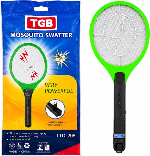 -8097 LTD-206 Elektronik Sinek Öldürücü Cız Makine Fiş Sarjlı Raket Modeli