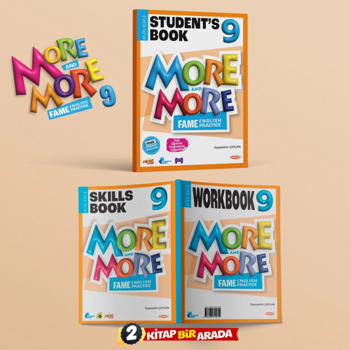 Kurmay 9. Sınıf More And More Student's Book - Workbook - Skills Book Maarif Model