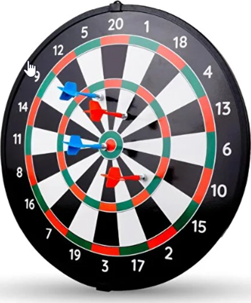 Çift Taraflı Manyetik Dart 30 Cm