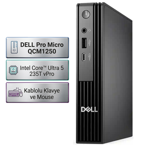 Pro Micro QCM1250 Intel Core Ultra 5 235T 16GB 512GB SSD W11P Mini Pc BTO106_QCM1250_U 007