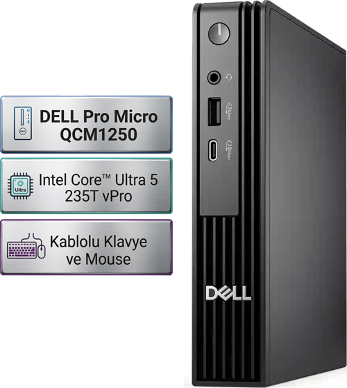 Pro Micro QCM1250 Intel Core Ultra 5 235T 32GB 512GB SSD W11P Mini Pc BTO106_QCM1250_U 008