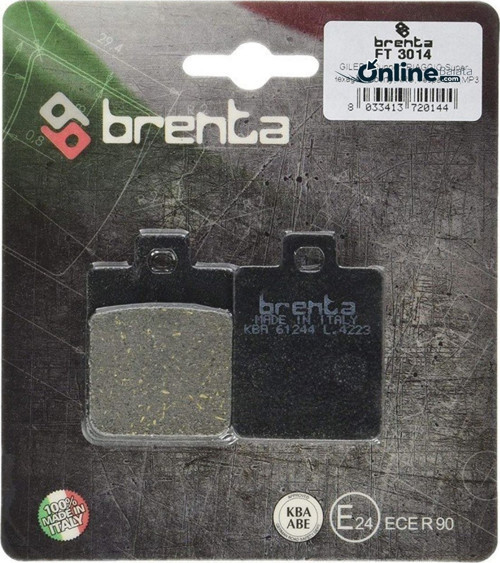 Sym Fiddle 3 125 Brenta Arka Fren Balata Ob