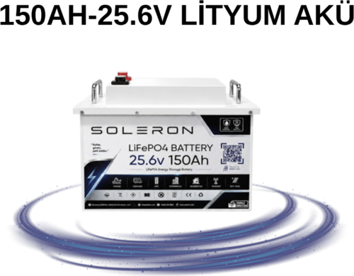 Soleron 150AH-25.6V LİTYUM AKÜ
