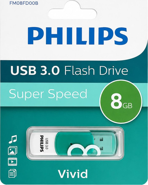 FM08FD00B Vivid 8GB USB 3.0 Super Speed Flash Bellek