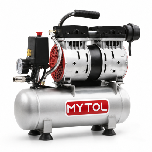 EWS06 6 Litre 0,75 HP Yağsız Sessiz Hava Kompresörü 8 Bar