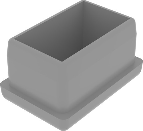 20x30 Mm Düz İç Profil Tapası Ral7035 (20 adet)