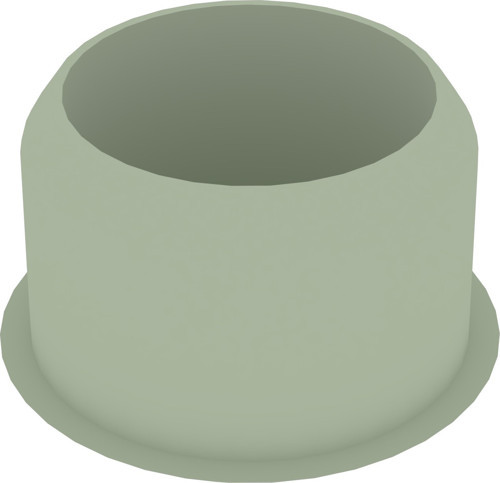 21 Mm Bombeli İç Profil Tapası Krem (20 adet)