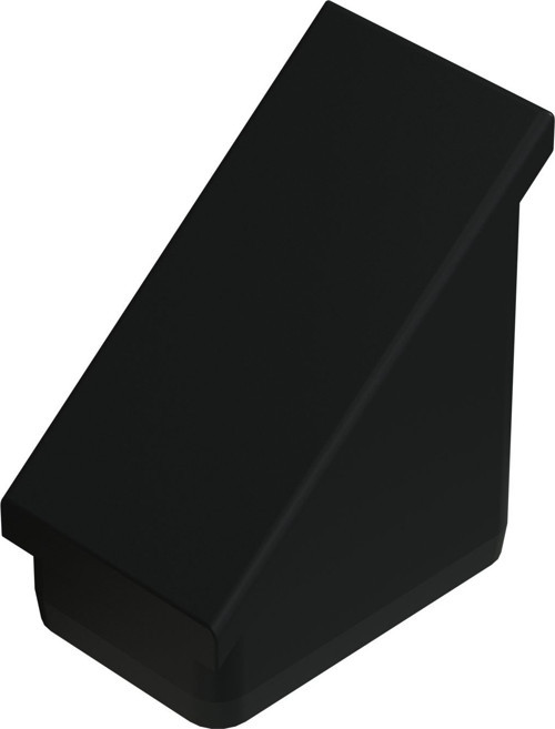 40x60 Mm 50 Dereceli İç Profil Tapası Siyah (1 Adet)