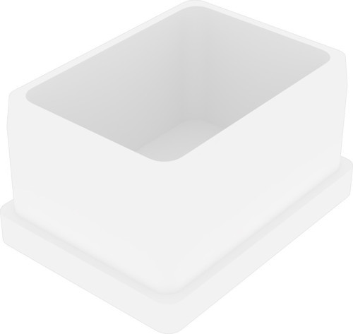 30x40 Mm Düz İç Profil Tapası Beyaz (20 adet)