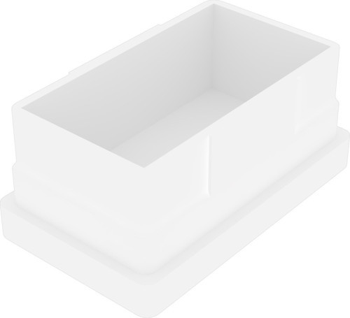 30x50 Mm Düz İç Profil Tapası Beyaz (20 adet)