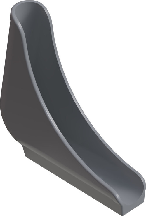 20x40 Mm V Takoz Sıra Pabucu Ral7035 (2 Adet)