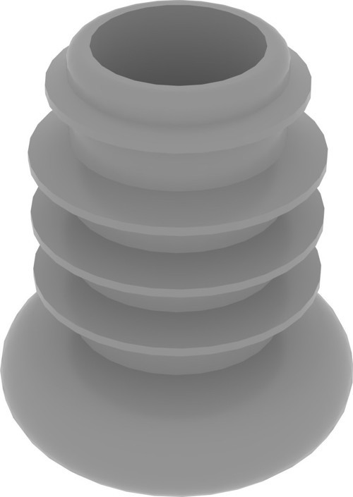 21 Mm Kademeli İç Profil Pabucu Ral7035 (20 adet)