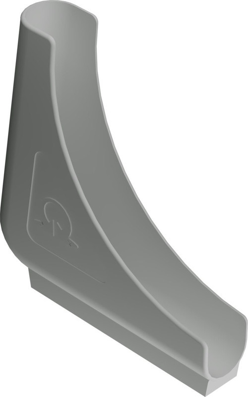 25x50 Mm V Takoz Sıra Pabucu Akp Beyaz (2 Adet)