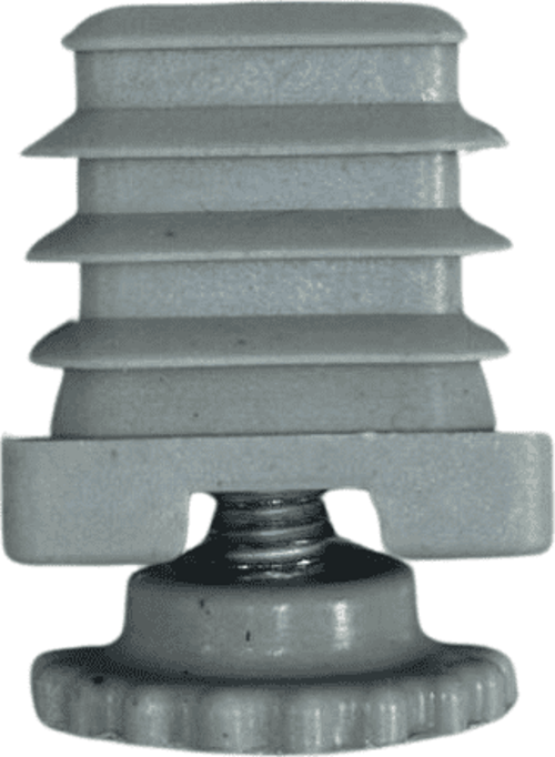 30x30 Mm Kademeli Gizli Ayarlı Prfl Pabucu Ral7035 (20 adet)