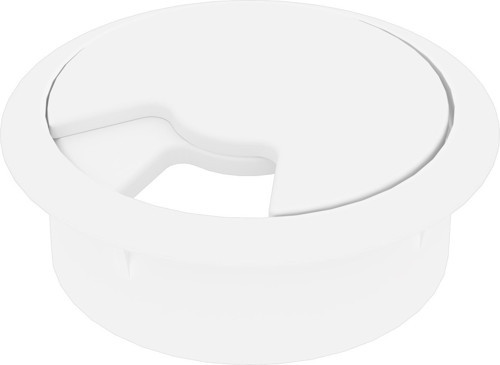 Masaüstü Kablo Kanalı Çap: 60 Mm Beyaz (1 Adet)