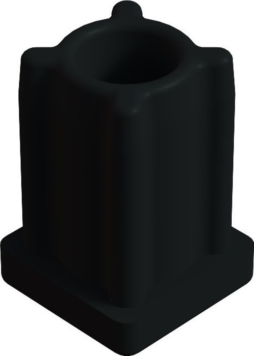 20x20 Mm Plastik Rotil Gövdesi M8 Siyah (20 adet)