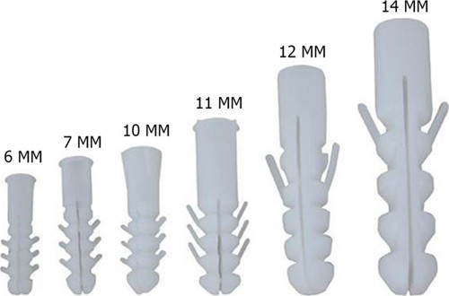 Plastik Dübel 7 Mm (20 adet)