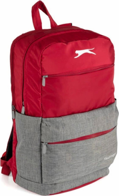 Me Sırt Çantası Slazenger Traveller Gri Kırmızı 23156