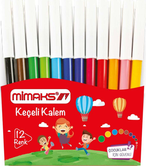 Keçeli Kalem 12 Li Fk-8912