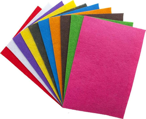 Keçe 180 Gr 50x70 10 Lu Karışık Renkler 1767