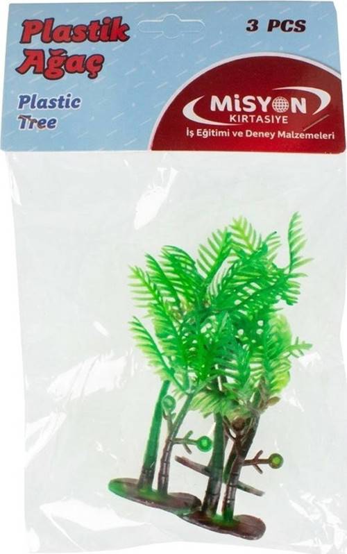 Plastik Ağaç 3 Lü Msy-3006