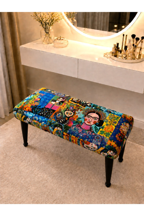 Diego Bench | Oturma Sehpası | 97 cm | - Lake Siyah
