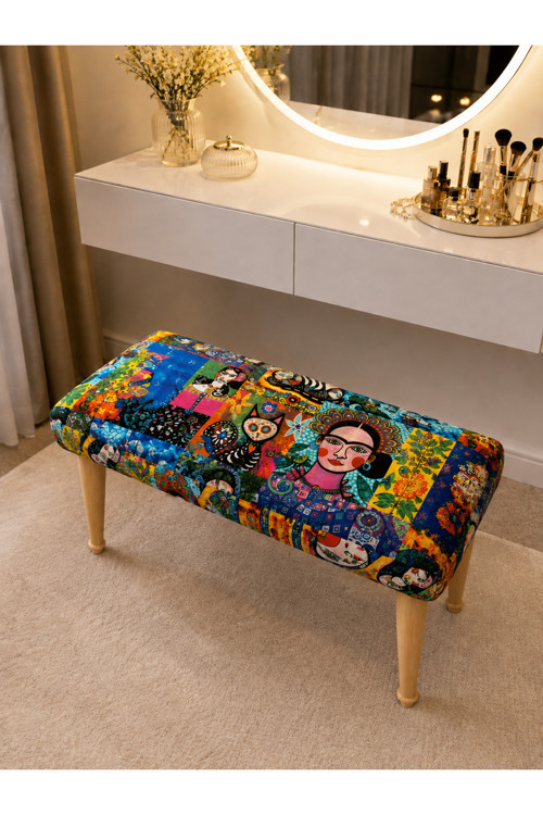 Diego Bench | Oturma Sehpası | 97 cm | - Naturel
