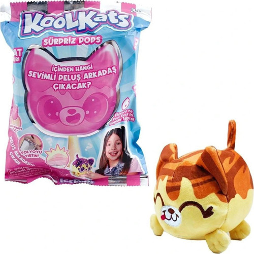 Oyuncak Icepops Koolkats 12Lı Display Sürpriz Peluş Pops 2411001