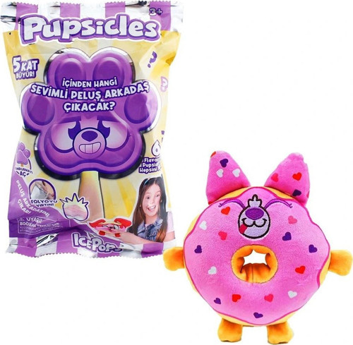 Oyuncak Icepops Pupsicles 12Lı Display Sürpriz Peluş Pops 2411003