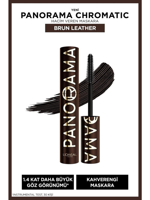 Panorama Chromatic Maskara Hacim Verici Kahverengi Brun Leather Büyük Boy