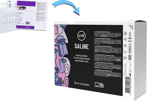 Ote Saline 30 X 10 Ml Sclarel Lens Durulama Ve Kullanma Sıvısı