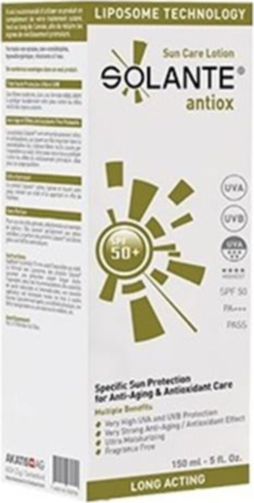 Antiox 50 Faktör Güneş Koruma Losyonu 150 Ml