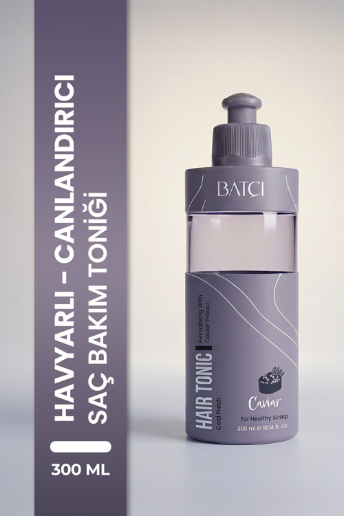 Havyarlı Saç Toniği – Güçlendirici, Kök Besleyici