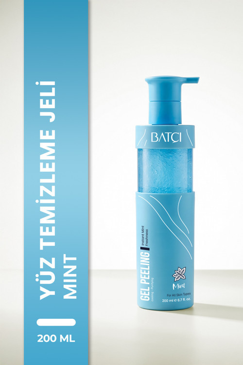 Mint Jel Peeling – Nazik Arındırıcı, Serinletici, Ölü Deri Temizleyici
