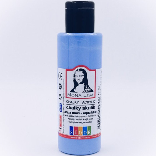 Akrilik Boya Chalky 70 ML Aqua Mavi SD170-07