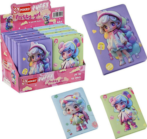 Not Defteri Puffy Pretty girl Pf-10