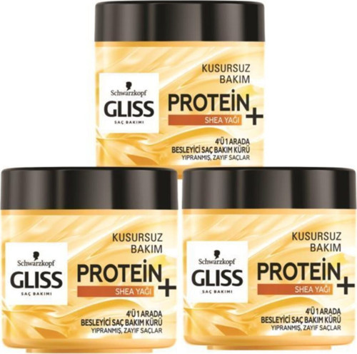 Schwarzkopf 4'Ü 1 Arada Saç Bakım Kürü - Besleyici 400 Ml X3 Adet