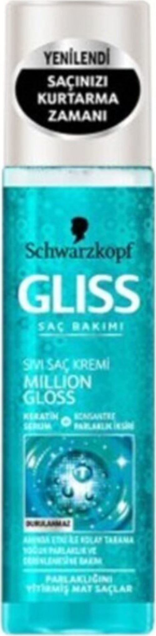 Sıvı Saç Kremi Million Gloss 200 Ml