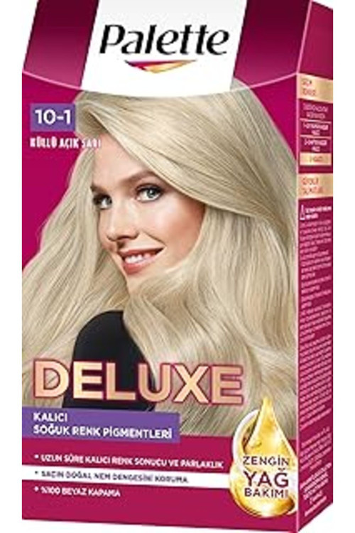 Deluxe 10-1 Küllü Açık Sarı Saç Boyası