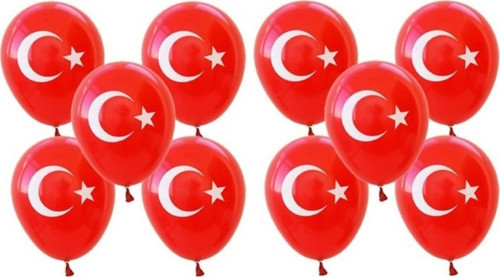 10'Lu Ay Yıldız Balon 12 Inch