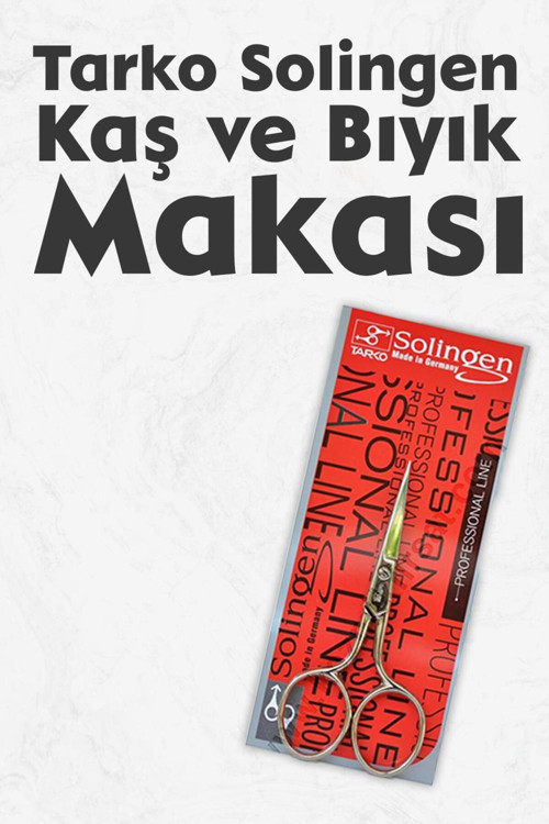 Solingen Kaş Ve Bıyık Makası 2136