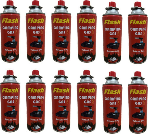 12 Li Gaz Kartuşu Set 12 Adet 220 Gr Kamp Gazı Kartuş Seti Bütan Propan Kamp Gazı