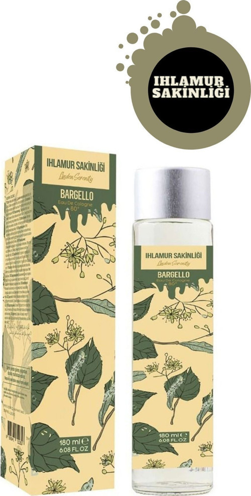 Ihlamur Sakinliği 180 Ml Cam Dökme Kapak Kolonya