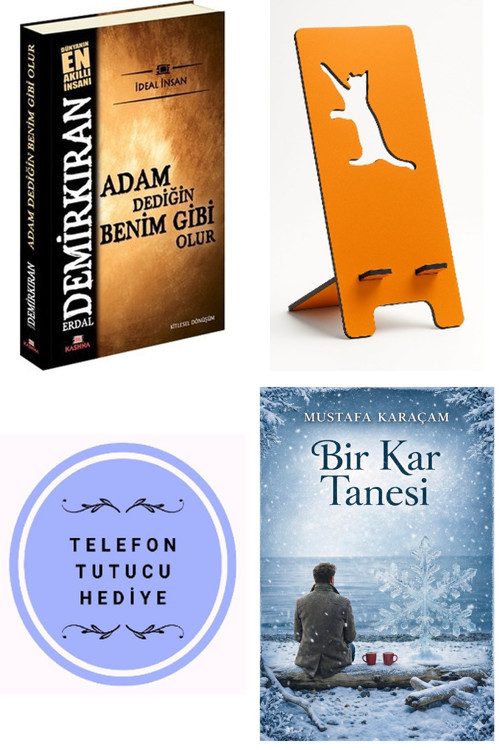 Adam Dediğin Benim Gibi Olur - Erdal Demirkıran + Telefon Tutucu + Bir Kar Tanesi