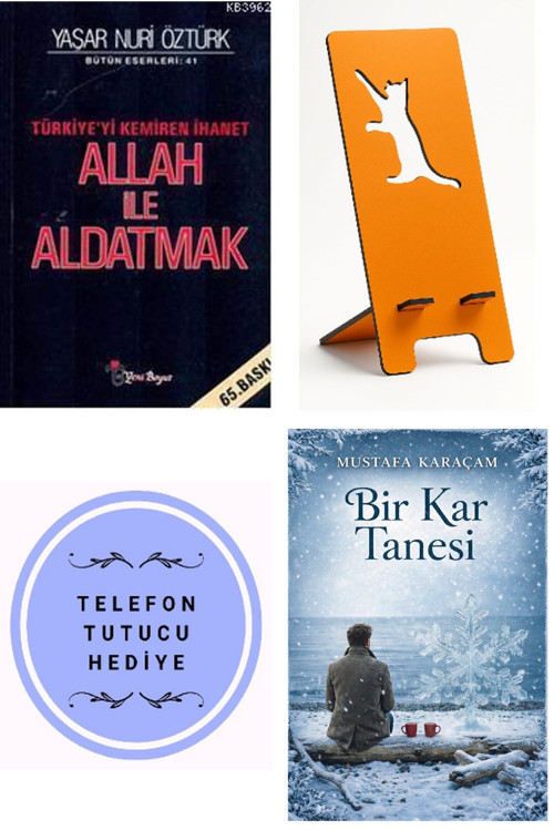 Allah İle Aldatmak - Yaşar Nuri Öztürk + Telefon Tutucu + Bir Kar Tanesi