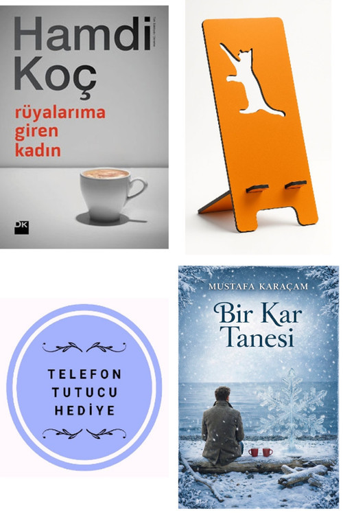 Rüyalarıma Giren Kadın - Hamdi Koç + Telefon Tutucu + Bir Kar Tanesi